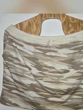 NWT Jockey Womens Plus Size 3X Athletic Pull On Skirt Tan  Desert Camo Pattern